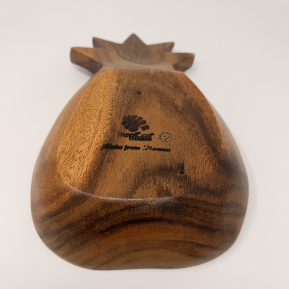 Tropico Hawaii Pineapple Bowl Made In The Philippines 10" X 5" - Picture 12 of 16